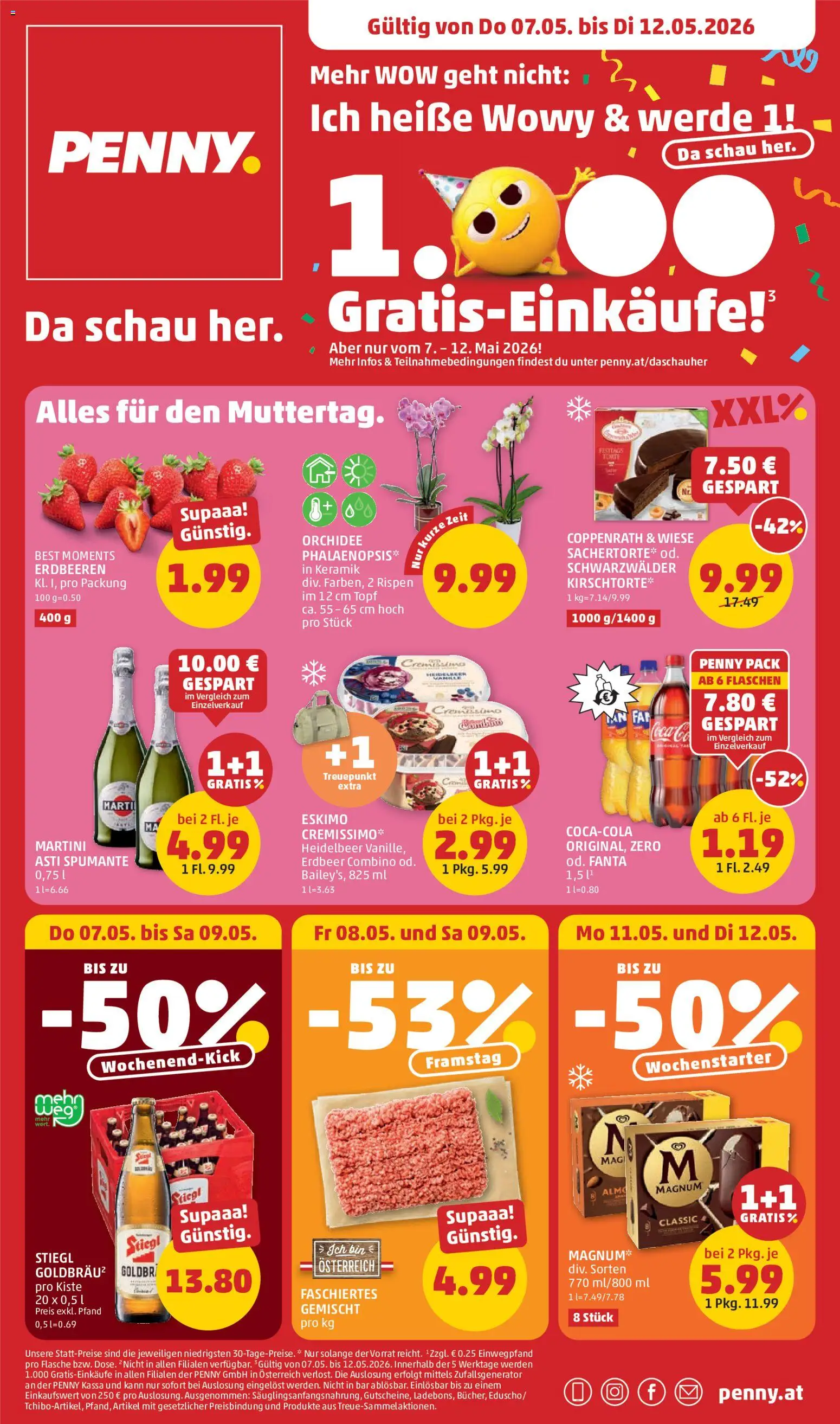 Penny Markt - Flugblatt gültig ab 07.05.2026 | Seite: 1