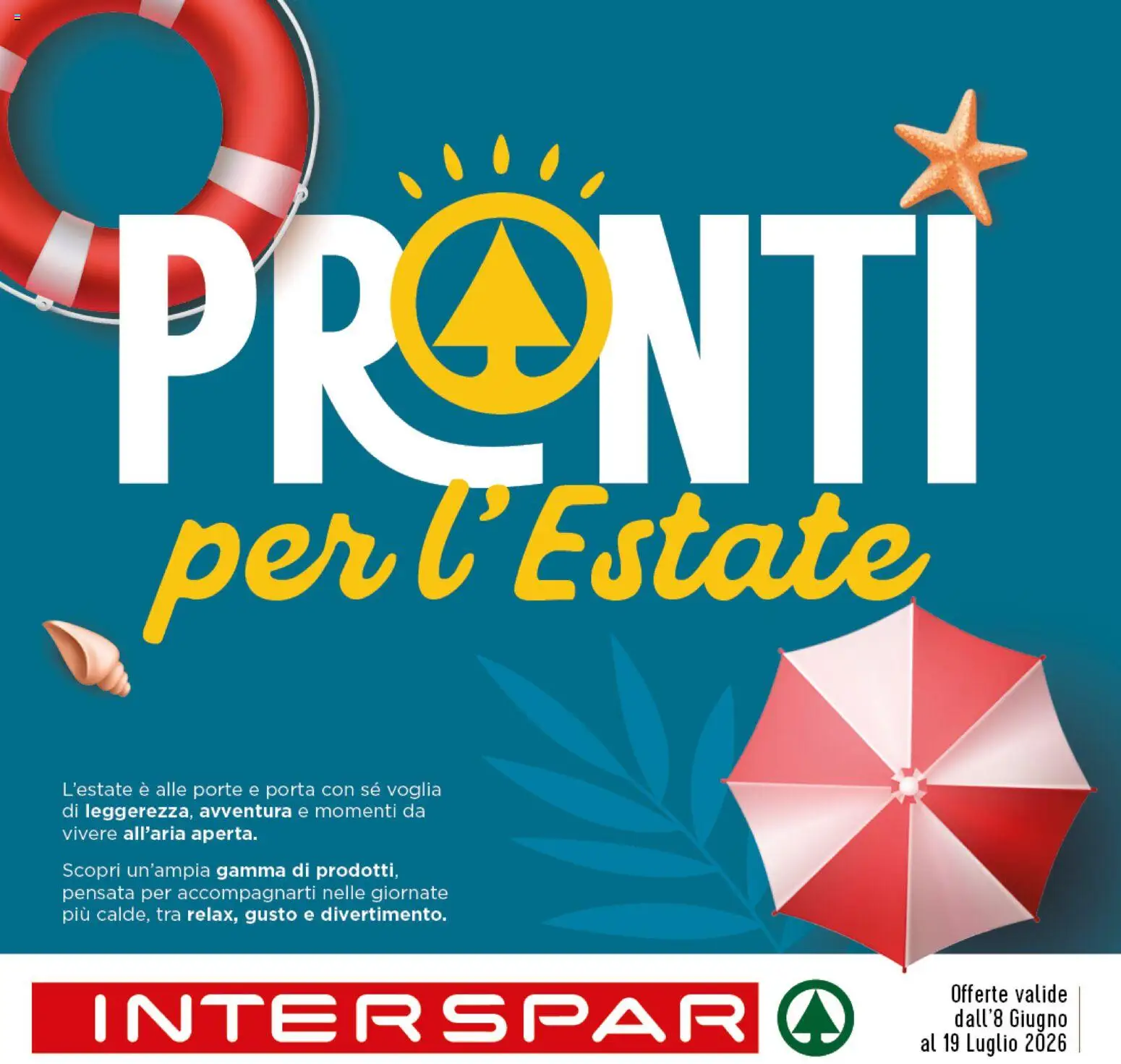 Volantino Interspar del 08.06.2026 | Pagina: 1