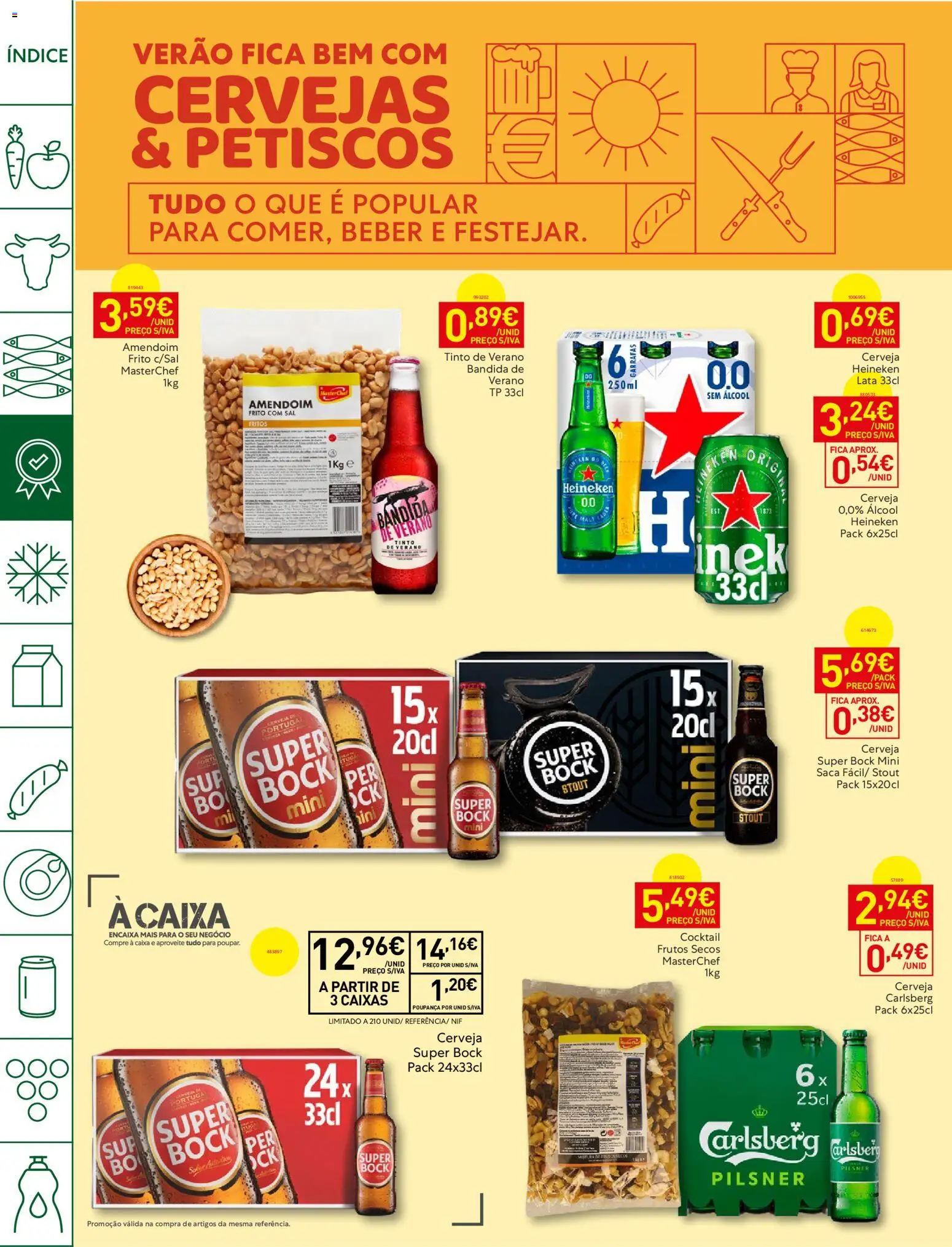 Recheio Horeca │ válido de 04/08/2026 | Página: 12 | Produtos: Super bock, Sal, Caixa, Cerveja