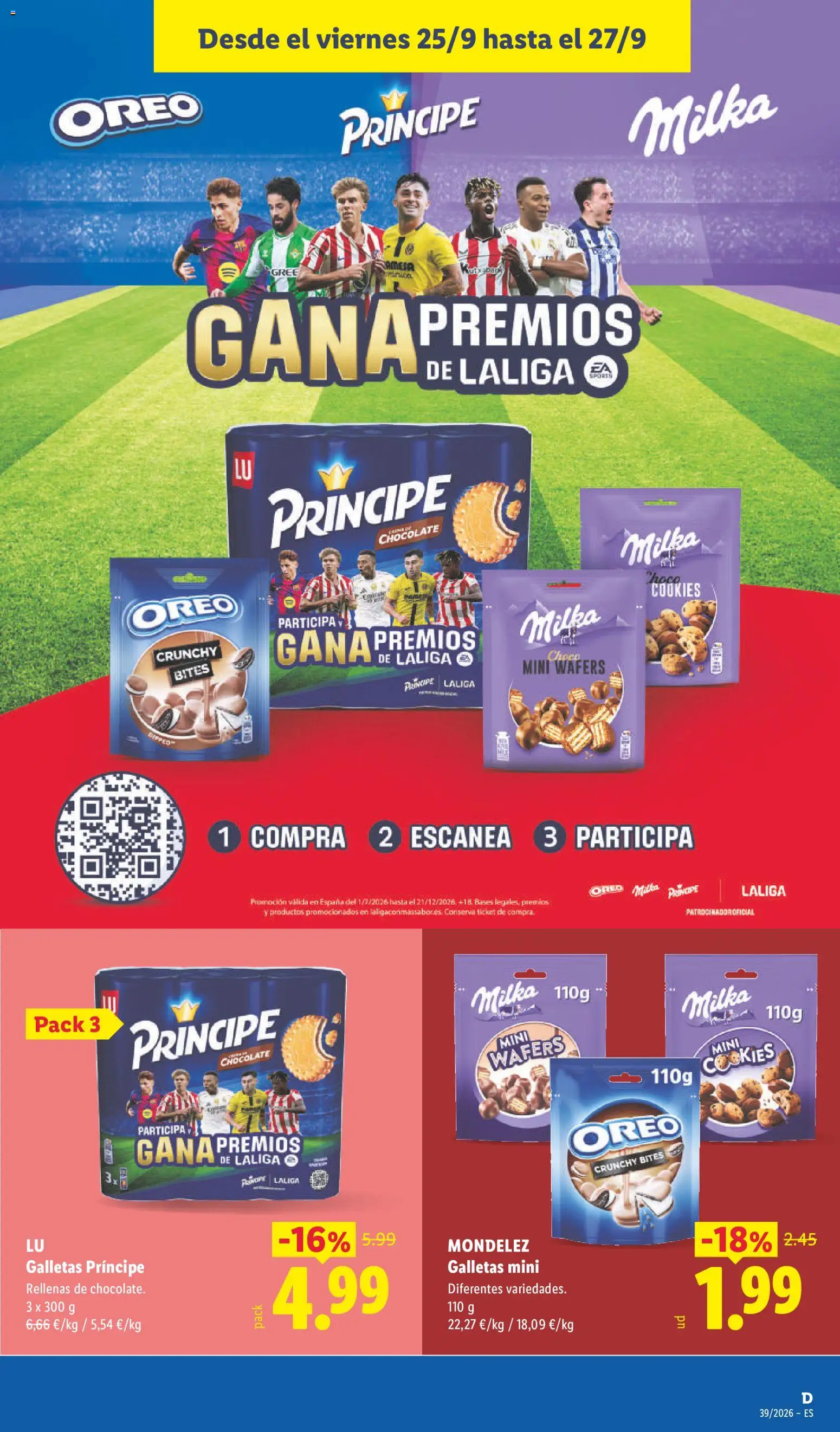 Lidl folleto │ válido desde el 21/09/2026 | Página: 35 | Productos: Oreo, Chocolate, Galletas