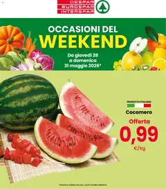 Anteprima del volantino Interspar volantino Weekend valido a partire dal 28.05.2026