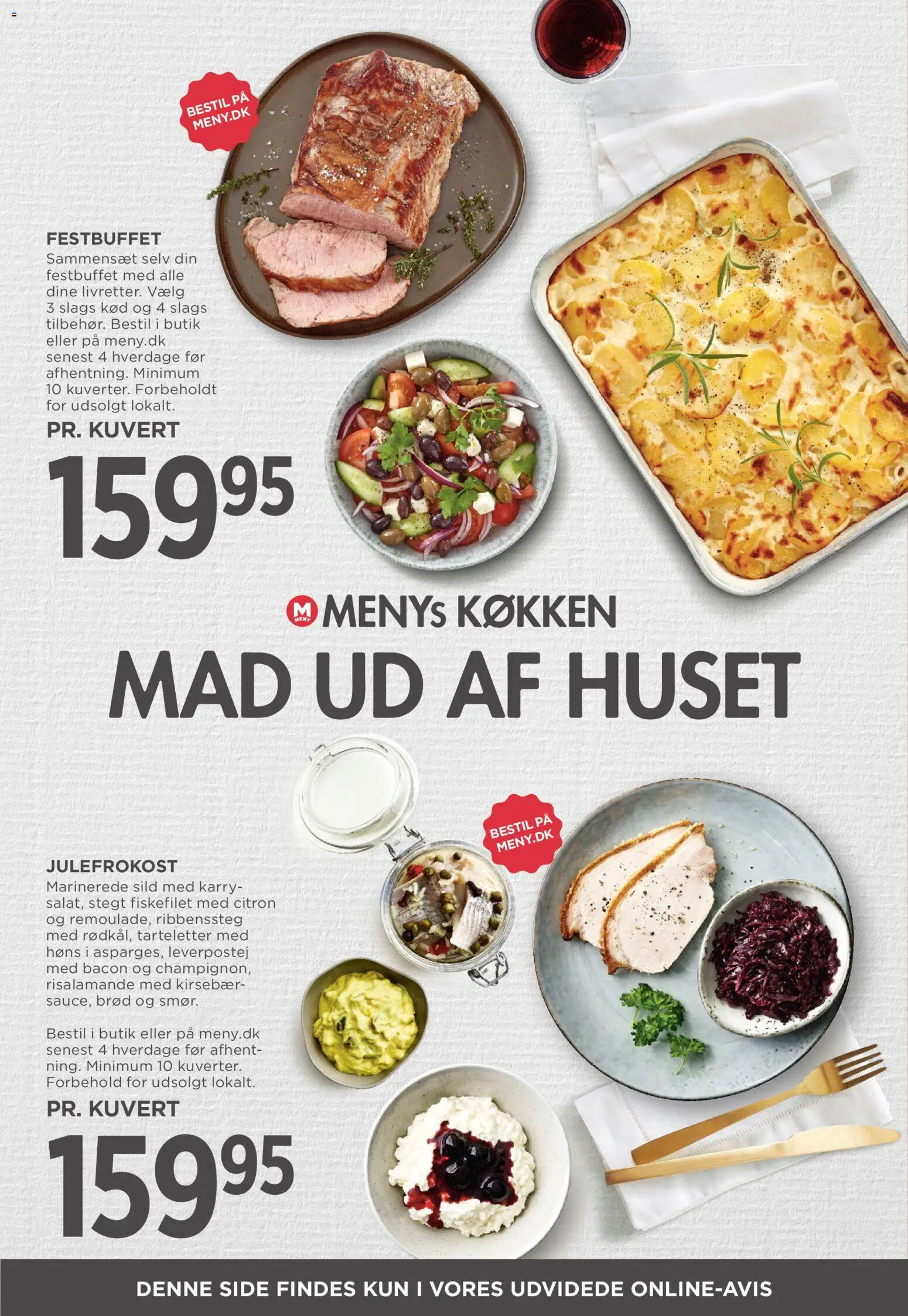 Meny tilbudsavis – gyldig fra 16/10/2026 | Side: 13 | Produkter: Karry, Risalamande, Kirsebær, Bacon
