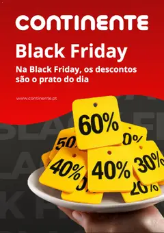 Pré-visualização Continente Black Friday aviso válido de 27/11/2026