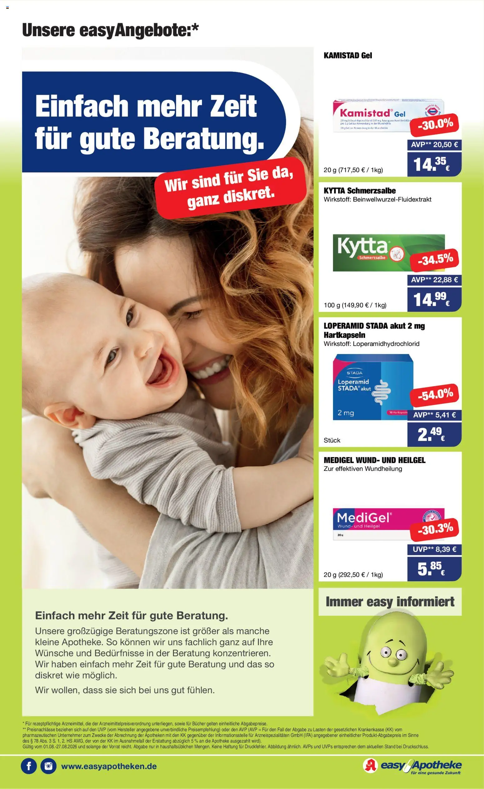 Easy Apotheke Prospekt – gültig ab 01.08.2026 | Seite: 3