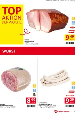 Transgourmet Flugblatt ab 18.05.2026 gültig | Seite: 7 | Produkte: Wurst, Schinken
