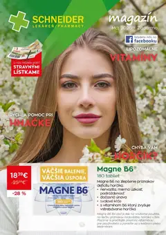 Schneider lekáreň leták platný od 01.05.2026