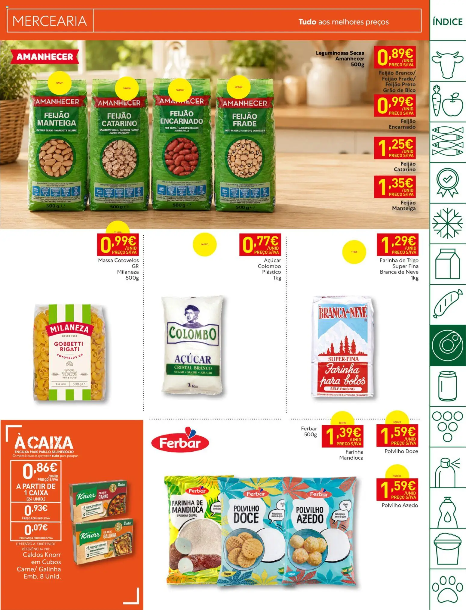Recheio folheto Madeira │ válido de 08/09/2026 | Página: 15 | Produtos: Farinha de trigo, Knorr, Açúcar, Farinha