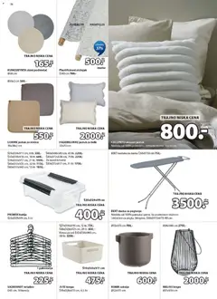 Jysk katalog - pregled Jysk kataloga - važi od 06.05.2026 | Strana: 16 | Proizvode: Jastuk, Daska za peglanje, Korpa za veš, Saksija
