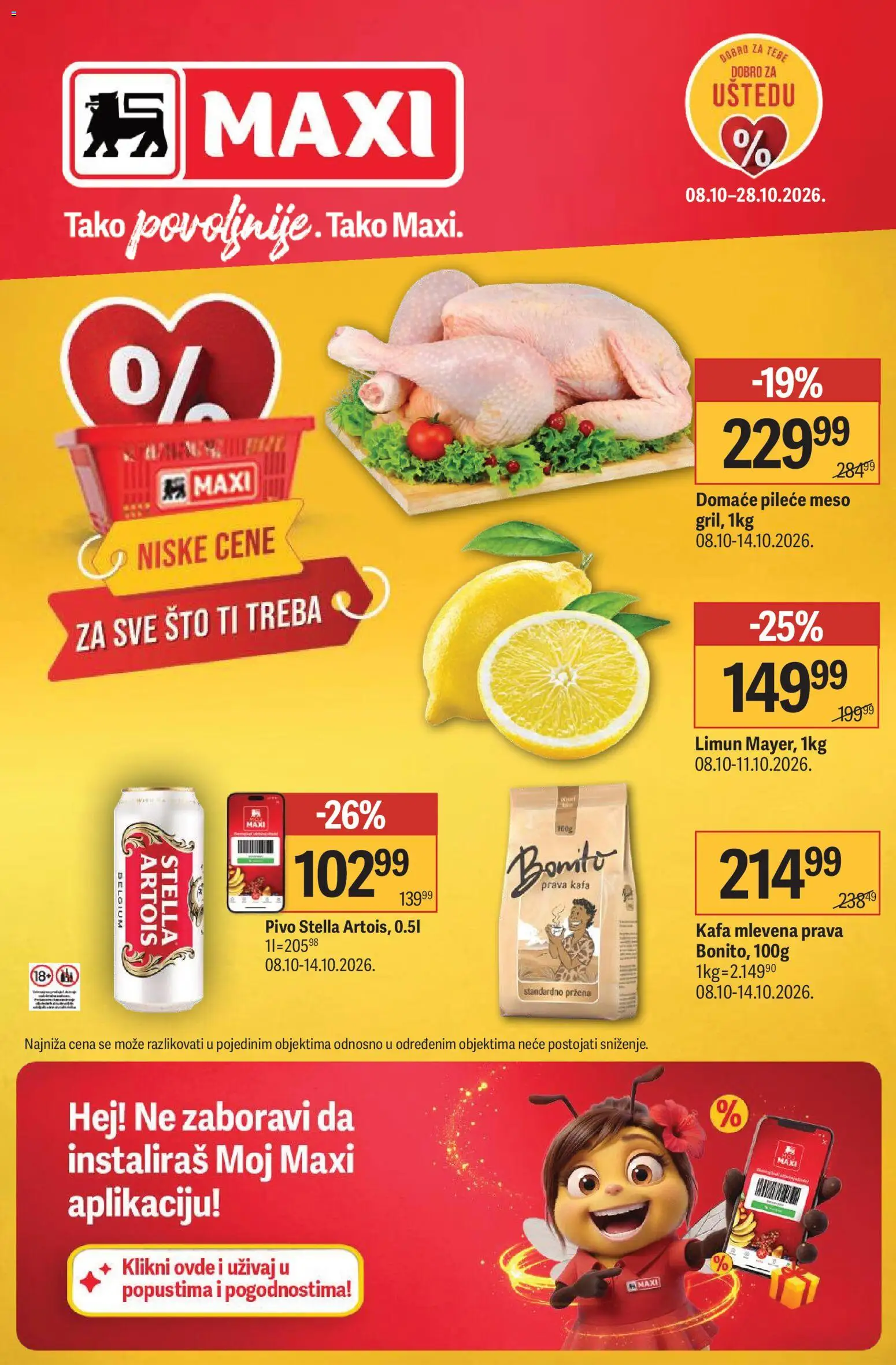 Maxi katalog - važi od 08.10.2026 | Strana: 1