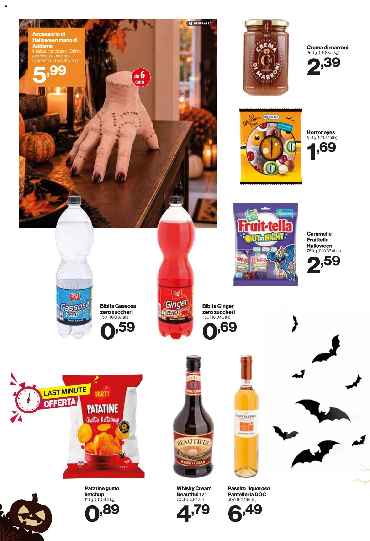 Volantino IN's del 07/10/2026 | Pagina: 4 | Prodotti: Crema, Ketchup, Whisky, Bibita