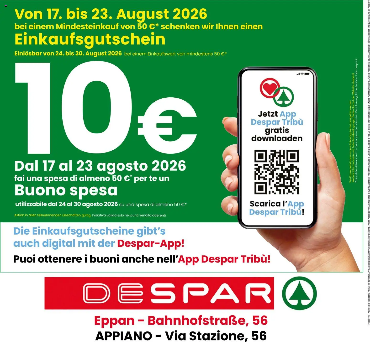Volantino Despar del 20/08/2026 | Pagina: 8 | Prodotti: Tè