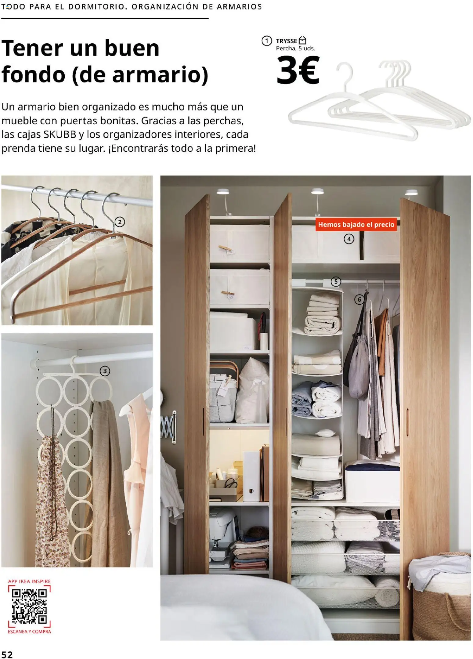 Catálogo IKEA Accesorios y decoración │ válido desde el 01/02/2026 | Página: 52 | Productos: Armario, Puertas