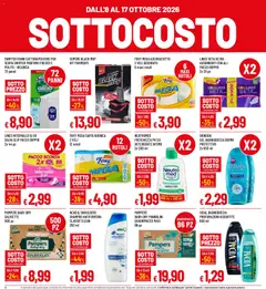 Anteprima del volantino Galassia volantino valido a partire dal 08/10/2026 | Pagina: 4 | Prodotti: Pampers, Shampoo antiforfora, Assorbenti, Profumo