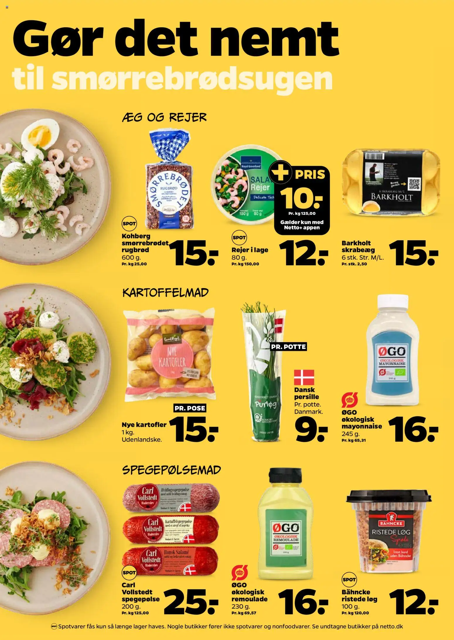 Netto tilbudsavis – gyldig fra 05.06.2026 | Side: 3 | Produkter: Salami, Ristede Løg, Bord, Remoulade