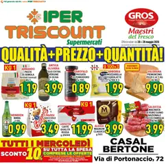 Anteprima del volantino Ipertriscount volantino Casal Bertone valido a partire dal 20.05.2026
