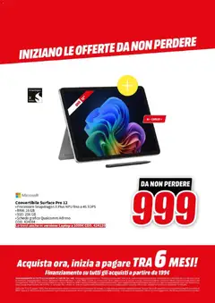 Anteprima del volantino Media World volantino valido a partire dal 15/06/2026 | Pagina: 19 | Prodotti: Laptop