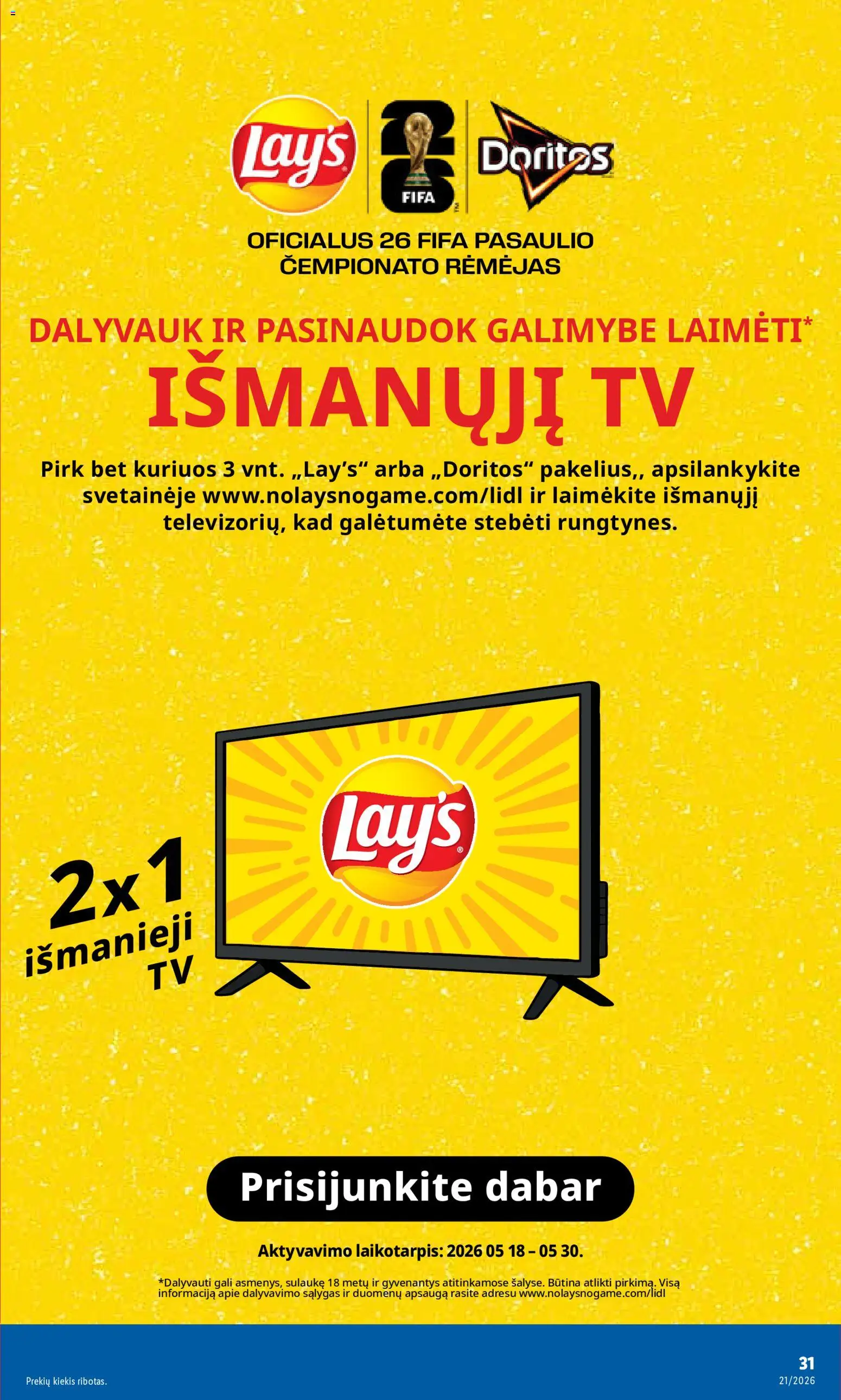 LIDL akcijos nuo 18.05.2026 | Puslapis: 27 | Prekių: Tv