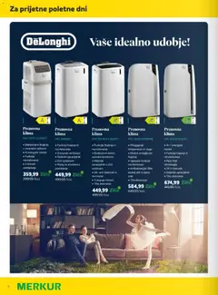 Merkur katalog akcije – veljaven od 01.07.2026 | Stran: 12 | Izdelki: Klima, Termostat, Prenosna klima, Časovnik