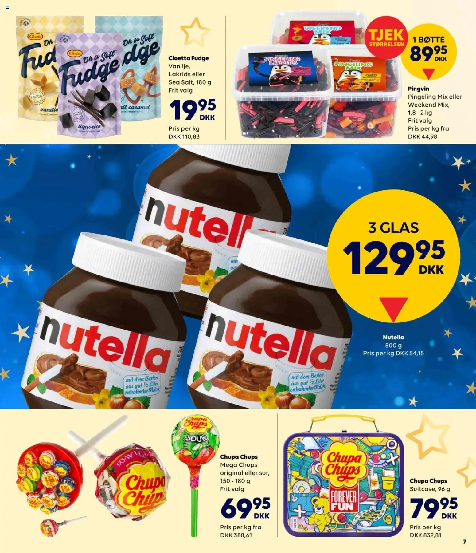 Bordershop tilbudsavis – gyldig fra 04/11/2026 | Side: 7 | Produkter: Chips, Lakrids, Nutella