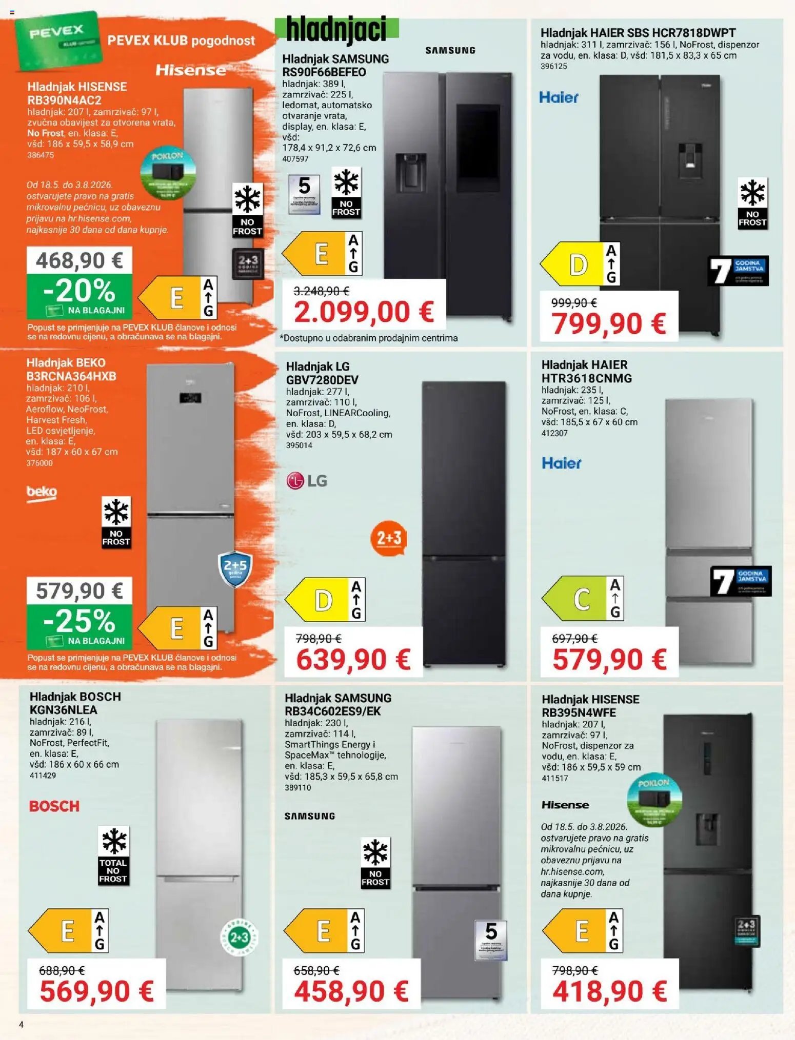 Pevex katalog | vrijedi od 25.06.2026 | Stranica: 4