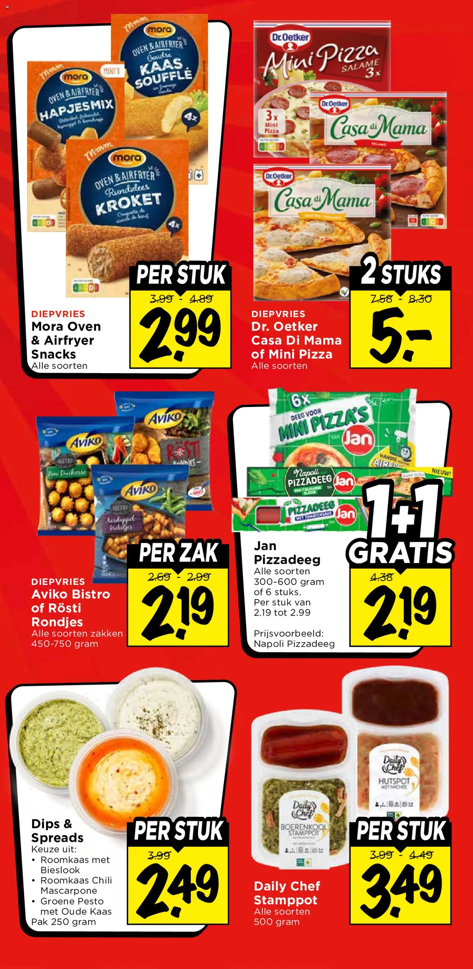 {H1} | Pagina: 32 | Producten: Roomkaas, Oven, Pesto, Deeg