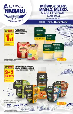 Pogląd oferty "Biedronka gazetka - Festiwal nabiału" - ważna od 08.09.2026