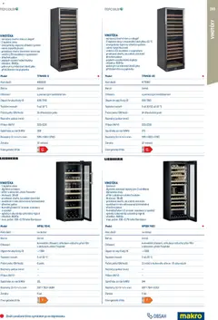 Náhled letáku Makro leták - Gastro vybavení a zařízení od 01.02.2026 | Strana: 199 | Produkty: Vinotéka, Police, LED