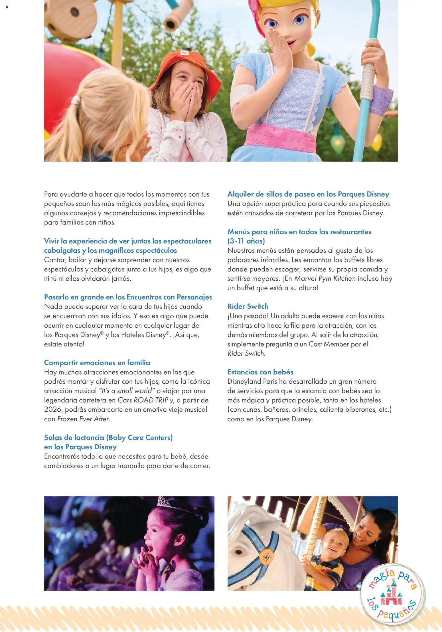 Viajes El Corte Inglés Folleto Disneyland Paris │ válido desde el 31/03/2026 | Página: 61