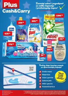 Plus Cash & Carry katalog - pregled Plus Cash & Carry kataloga - važi od 17.07.2026 | Strana: 4 | Proizvode: Ariel, Mixa, Šampon, Hleb
