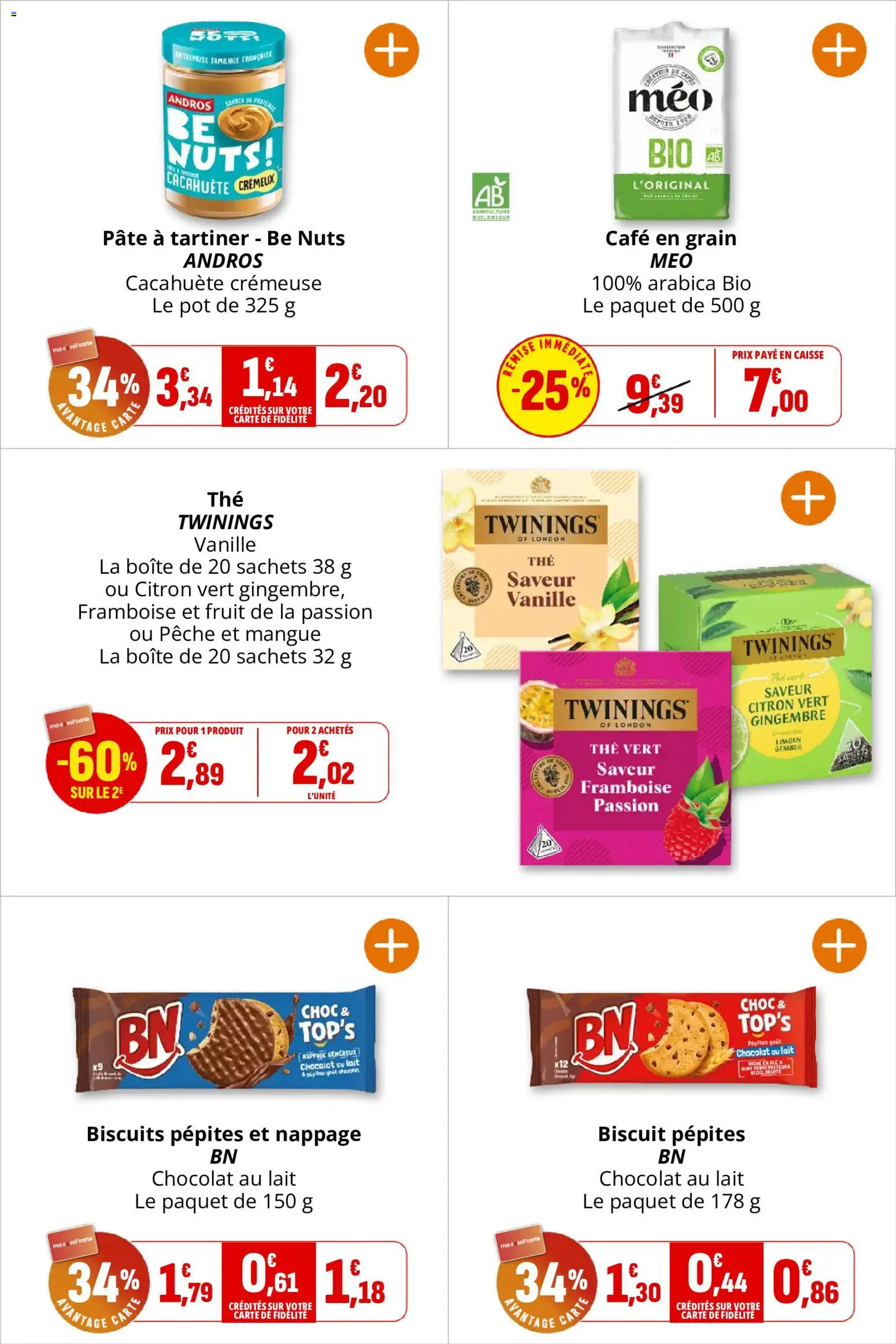 {H1} | Page: 25 | Produits: Citron vert, Lait, Pâte, Chocolat au lait