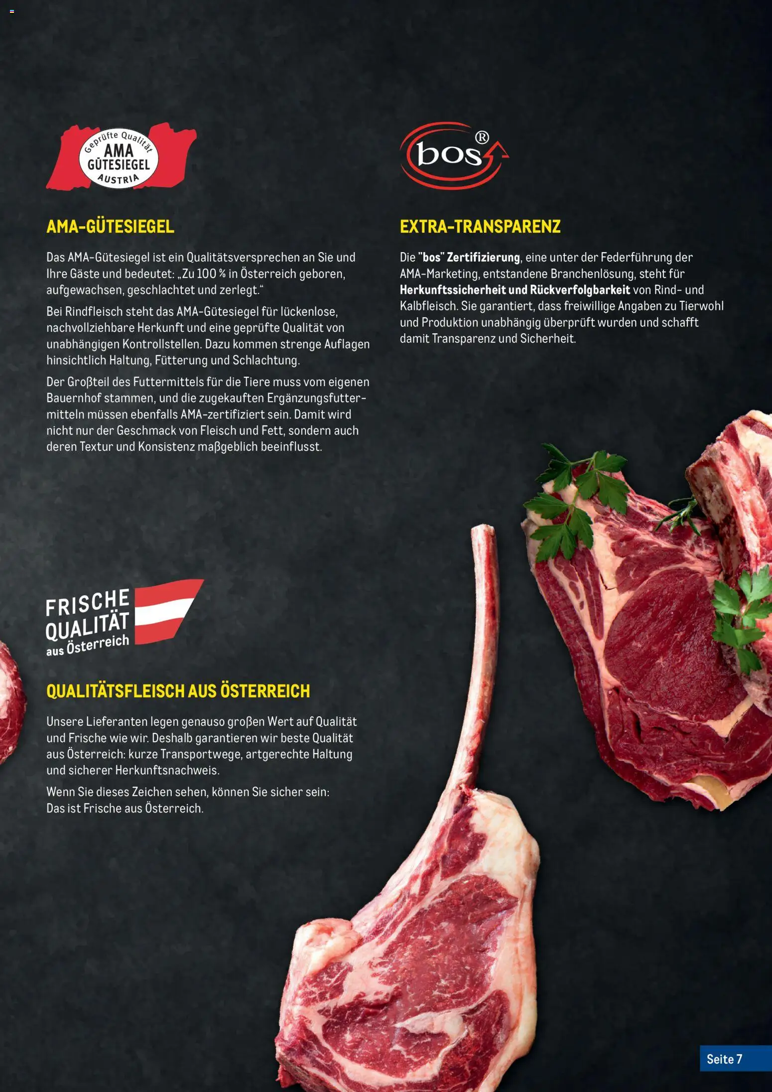 Metro Fleischkatalog gültig ab 20.02.2026 | Seite: 7 | Produkte: Rindfleisch