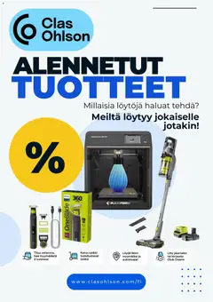 Clas Ohlson-mainoslehti voimassa 06/10/2026 alkaen