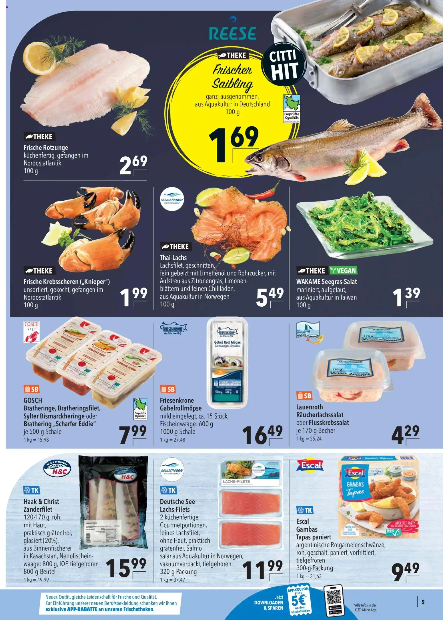 CITTI Markt Prospekt – gültig ab 05.08.2026 | Seite: 5 | Produkte: Theke