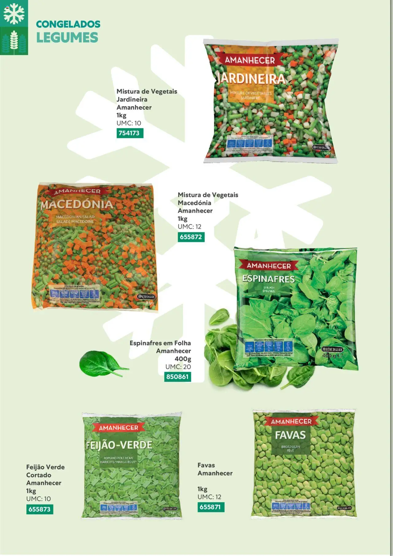 Recheio Alimentacao variada │ válido de 01/02/2024 | Página: 20 | Produtos: Espinafres, Favas