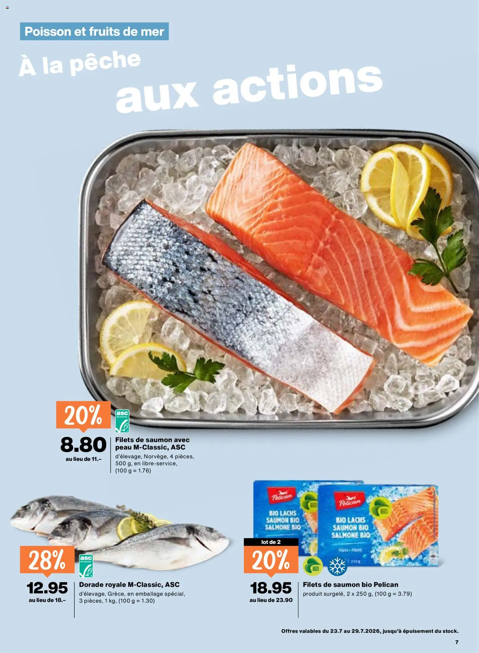 Migros aktionen FR – gültig ab 23.07.2026 | Seite: 7