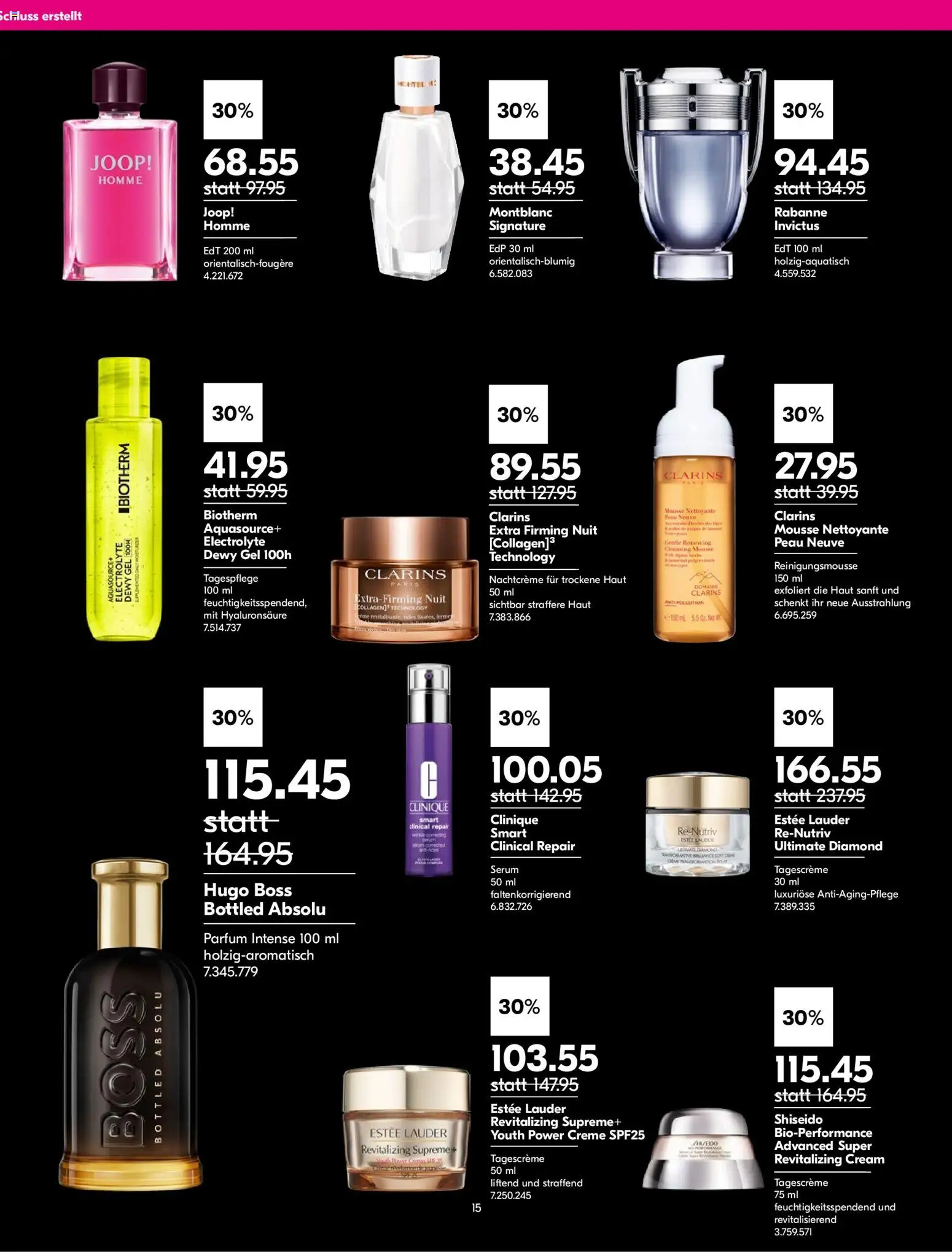Import Parfumerie aktionen – gültig ab 17.09.2026 | Seite: 13 | Produkte: Serum, Parfüm, Nachtcreme, Creme
