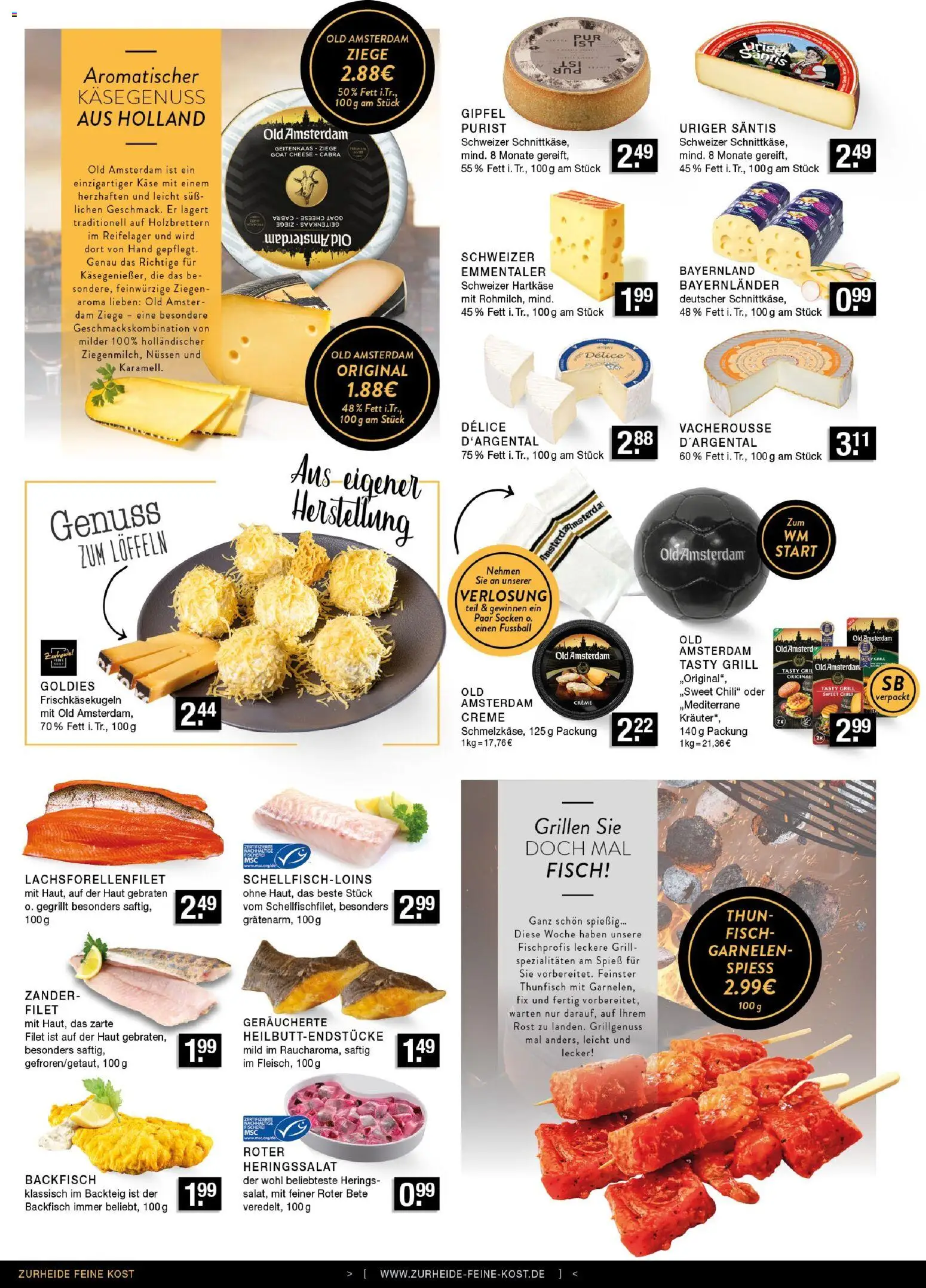 Edeka Zurheide Prospekt – gültig ab 08.06.2026 | Seite: 4 | Produkte: Käse, Thunfisch, Fisch, Chili