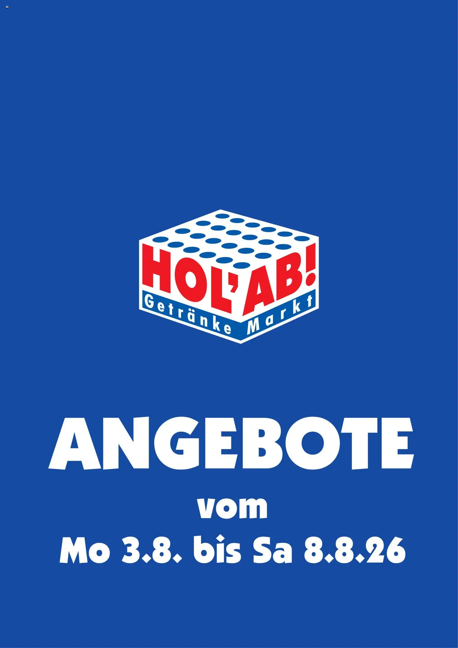 HOL’AB! Prospekt – gültig ab 03.08.2026 | Seite: 1