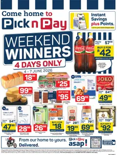 Pick n Pay specials catalogue – valid from 04.06.2026
