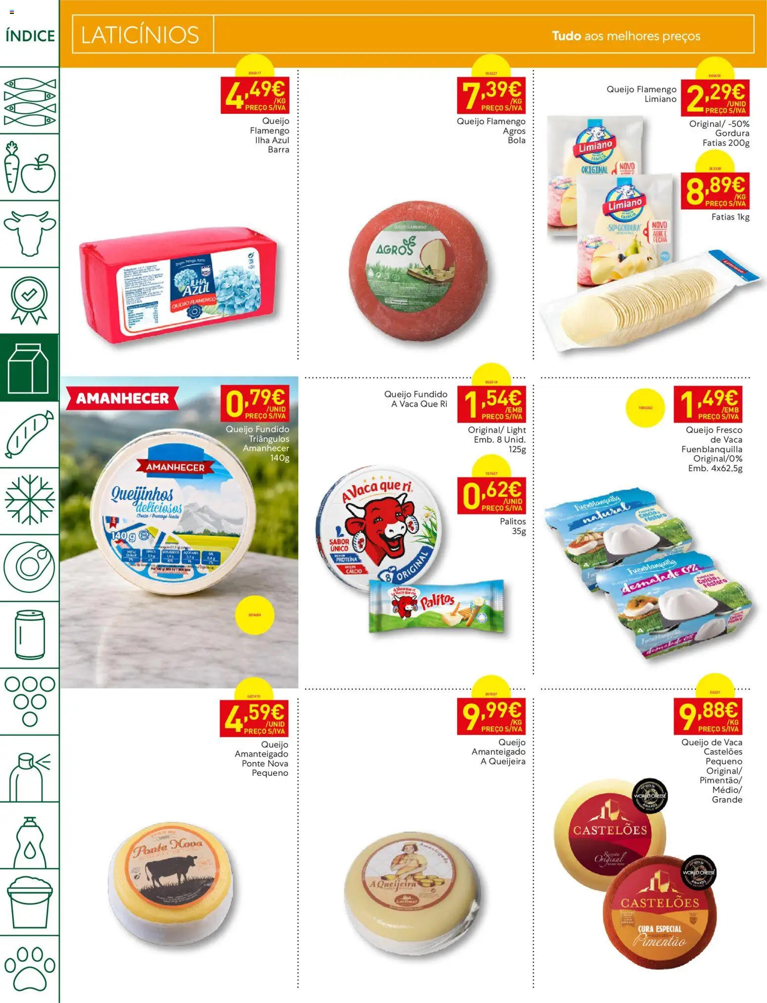 Recheio folheto Madeira │ válido de 21/07/2026 | Página: 12 | Produtos: Pimentão, Cálcio, Queijo, Proteina