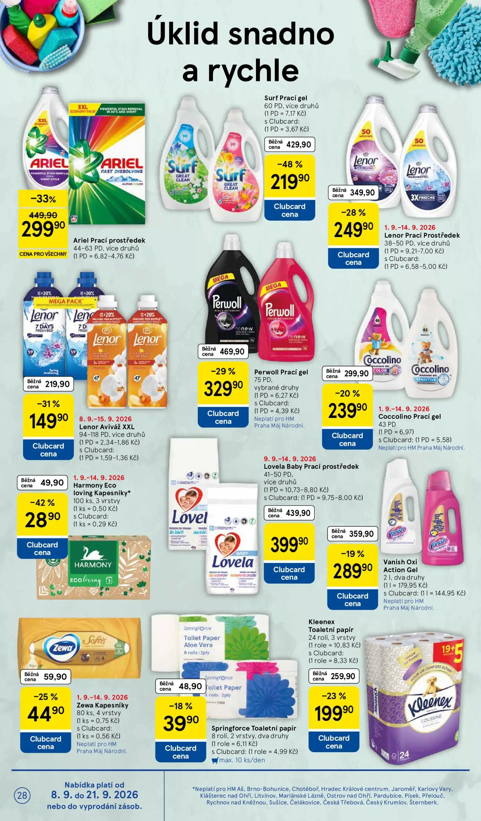 Tesco leták - Hypermarket od 09.09.2026 | Strana: 28
