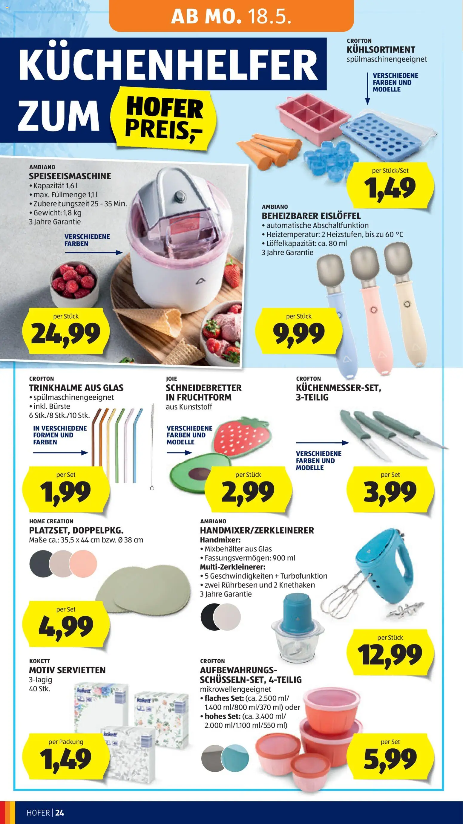 Hofer Flugblatt gültig ab 15.05.2026 | Seite: 30