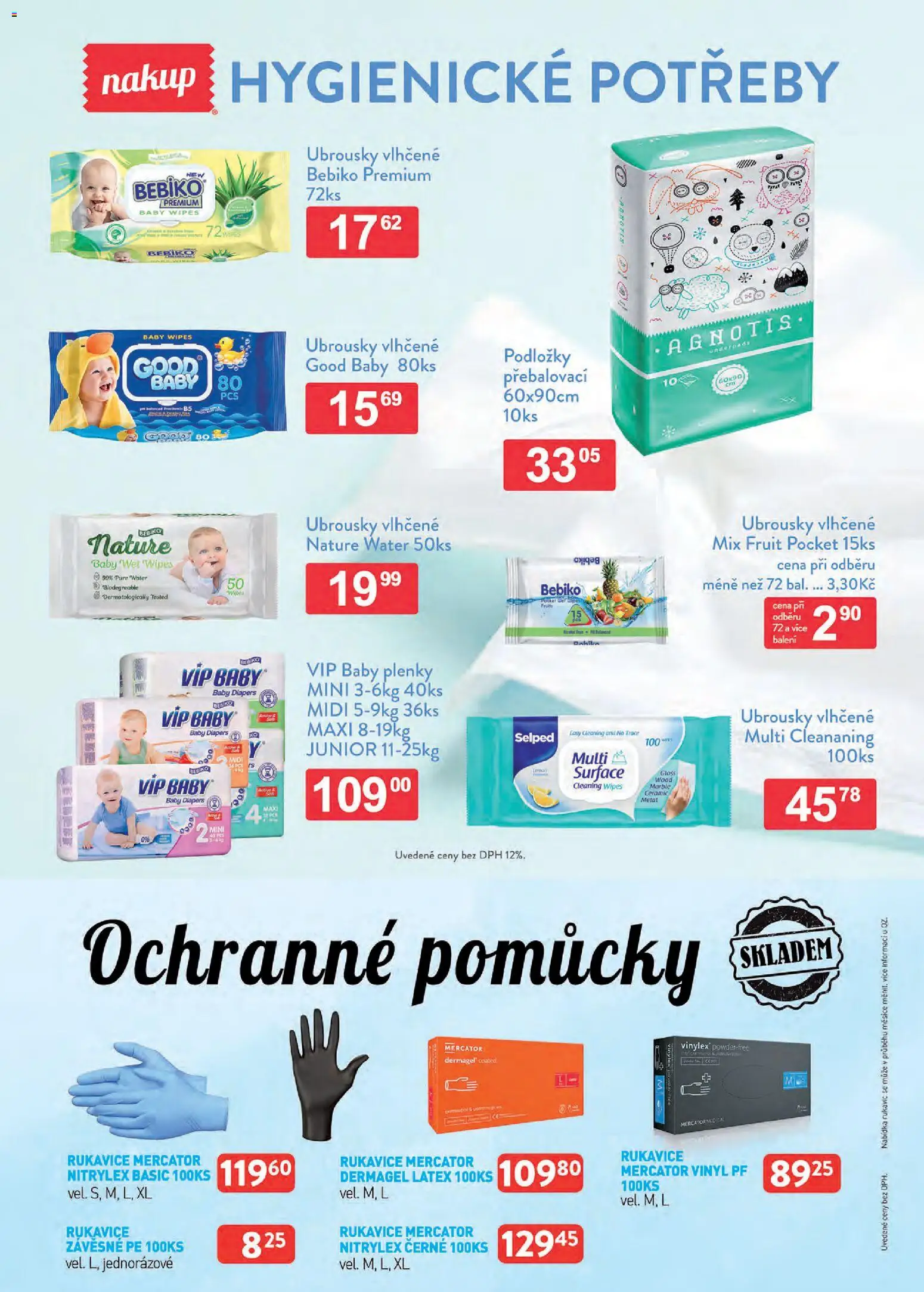 Astur & Qanto leták - Velkoobchod 07/2026 od 01.07.2026 | Strana: 168 | Produkty: Vlhčené ubrousky, Rukavice, Ubrousky, Plenky