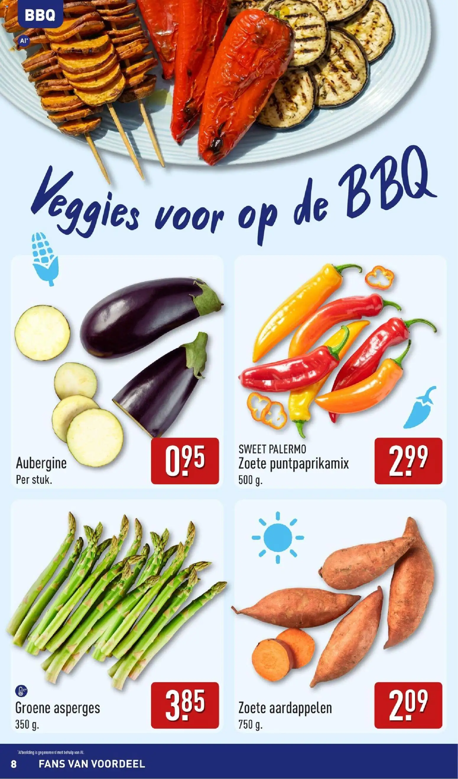{H1} | Pagina: 8 | Producten: Asperges, Antipasti