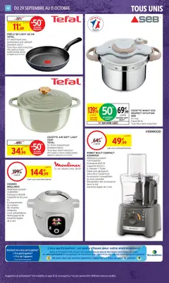 Intermarché - Prévisualisation de Intermarché - C'est toujours notre anniversaire valide à partir de 29/09/2026 | Page: 40 | Produits: Poêle, Bol, Moulinex, Tefal