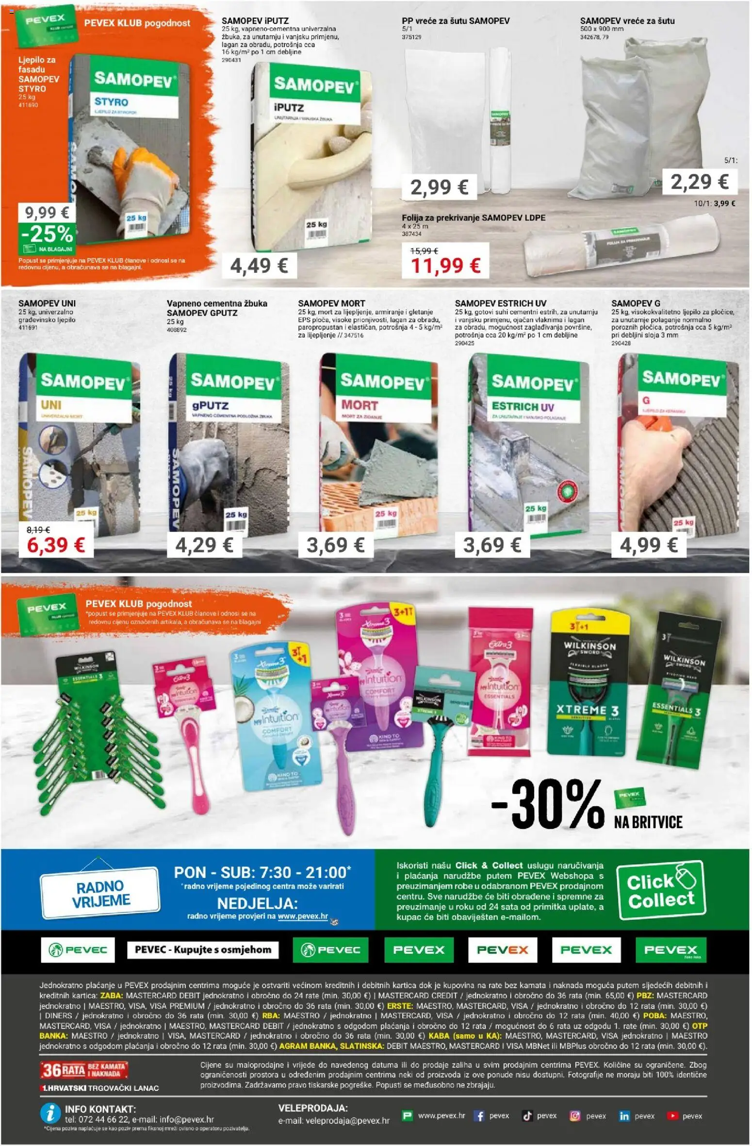 Pevex katalog | vrijedi od 17.09.2026 | Stranica: 12 | Proizvodi: Folija, Ljepilo