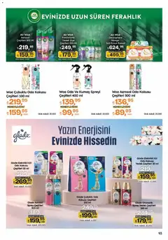 23 Temmuz 2026 tarihinden itibaren geçerli olan Migros kataloğu önizlemesi | Sayfa: 93 | Ürünler: Oda kokusu, Mango