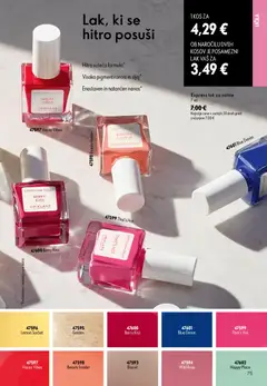 Oriflame katalog akcije – veljaven od 26.08.2026 | Stran: 75 | Izdelki: Kos, Licila, Lak za nohte, Lak