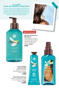 Pré-visualização Yves Rocher catálogo 9 válido de 02/07/2026 | Página: 72 | Produtos: Sabonete líquido, Sabonete, Creme