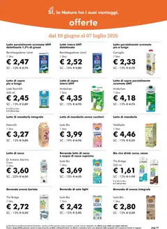 Anteprima del volantino Natura Sì volantino valido a partire dal 10.06.2026 | Pagina: 31